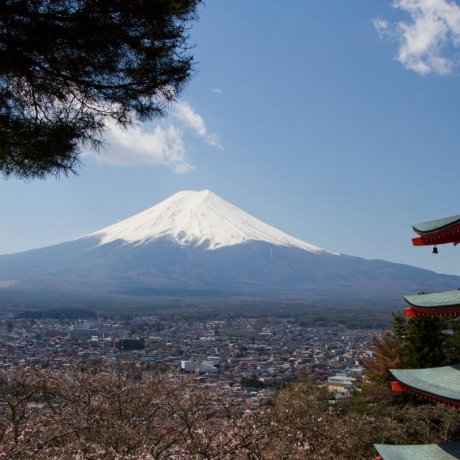 Pagoda Chureito, Fujiyoshida Pagoda Chureito, Fujiyoshida